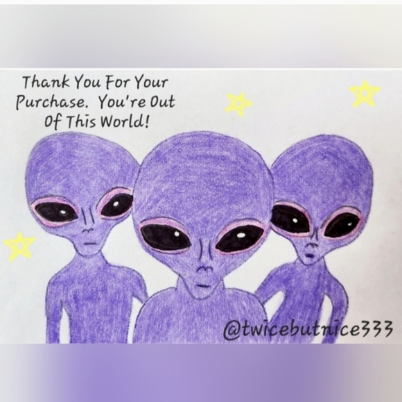 REQUESTS- Custom Hand Crafted Business Thank You Cards 50 Count - Picture 14 of 16